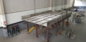 industrial metal casting screening and quality inspection process