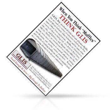 GLIS brochures muffels brochure cover highlighting high-temperature alloy solutions and precision casting