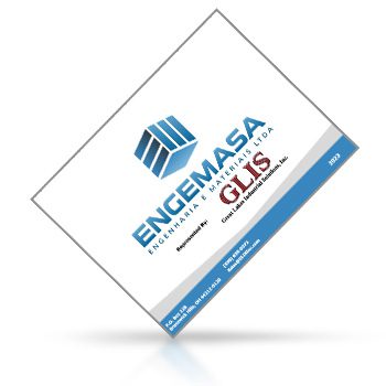 GLIS brochures Engemasa brochure cover featuring industrial casting and alloy solutions for precision manufacturing