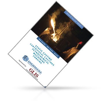 GLIS brochures oil press brochure cover highlighting precision casting and industrial alloy solutions